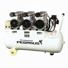 Máy nén khí không dầu, giảm âm PEGASUS TM-OF750X3-70L